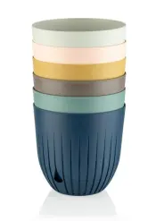 Line-Plastikblumentopf