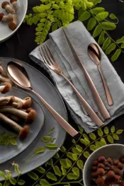 EME Etoile Chocolate PVD Cutlery
