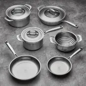 Cuisine::pro iD3 SS Stainless Steel 9-Piece Cookware Set