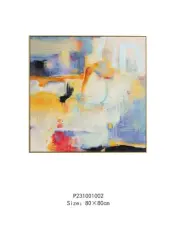 Spring Abstract Decorative Painting