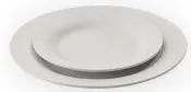 Hotel Melamine Flat and Dessert Plate