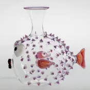 Pufferfish Glass Decanter