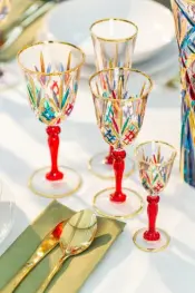 Due Zeta Melodia Glass Goblets