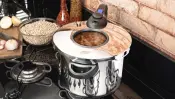 Stainless Steel Pressure Cooker with Glass Lid
