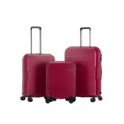 HERMOSO ABS 3-Piece Trolley Luggage Set
