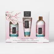 Cherry Blossom Bath Gift Set