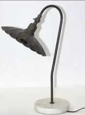 Brass and Aluminium Handcrafted Lamp
