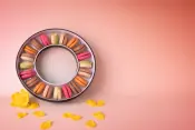 Natürliche glutenfreie Macarons