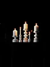 Aarikka Empress Candleholders