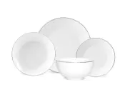 24-Piece Coupe Shape Dinner Set