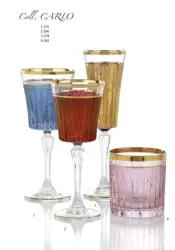 Carlo Dekorierte Glaswarenkollektion