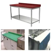 Polyethylene Countertop Wood Natural