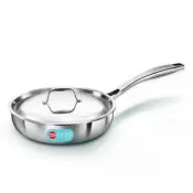 Hawkins Triply Stainless Steel 22 cm Frying Pan