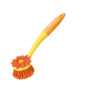 Flower Dishbrush Kitchen Brush