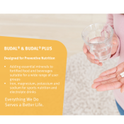 Thành phần phốt phát chức năng BUDAL và BUDAL PLUS