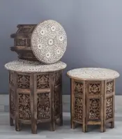 Handmade Accent Tables