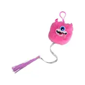 Plush Monster Tape Measure Keychain