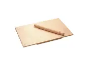 Wooden Pastry Board and Rolling Pin Set