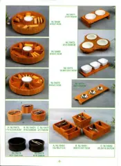 Bamboo Cookie Trays and Nut Boxes