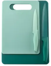 Knife Set with Board