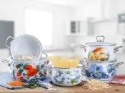 Emaille Casserole-Kochgeschirr