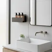Erum Bathroom Accessories Shelf