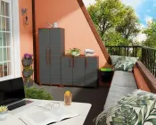 PORTOFINO Recycled Polypropylene Indoor Outdoor Cabinets