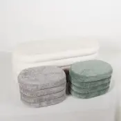 Ribbed Stool Set