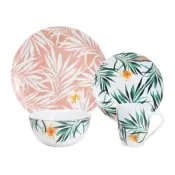 Tropical Leaf Porcelain Dinnerware Collection