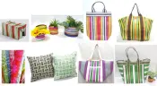 Recycled Plastic Bags Cushions and Storage