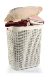 Knit Design 50L Laundry Basket