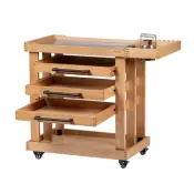 MEEDEN W13H 5-Tier Artist Supplies Storage Cart