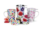 Dunoon Shetland Fine Bone China Infuser Mug