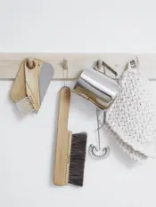 Birch Wood Storage Rack
