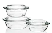 High Borosilicate Glass Casserole