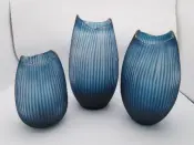 Carved Glass Vase