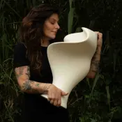 Sonia Salt White Ceramic Piece