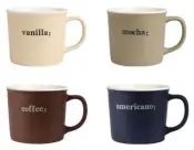340ml Coffee Mug Set