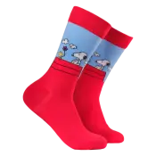 Snoopy and Woodstock Peanuts Socks