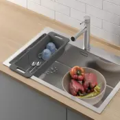 Drain-Flex Adjustable Draining Basket