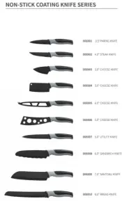 Non-Stick Coating Knife Series Kitchen Knives