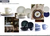 Reactive Glaze Dinner Sets