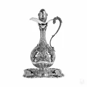 Sterling Silver Wine Bottle