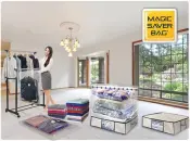 Vacuum Storage Bag with Storage Tote