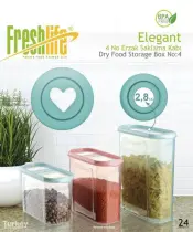 Elegant Dry Food Storage Boxes