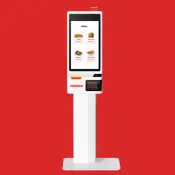 Quiosco de autoservicio del restaurante Foodhub