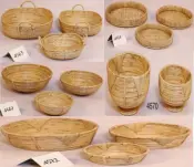 Rattan Kamış Depolama Sepetleri
