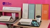 Efay Sustainable Regenerated Melamine Displayware