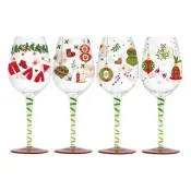 Calice di vino di Natale