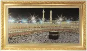 Mecca Canvas with Diamonds and Zircons